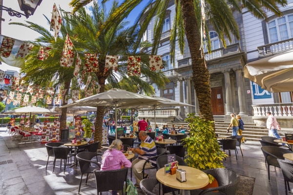 Plaza de las Ranas in Las Palmas de Gran Canaria