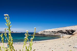 Aguadulce beach in east Gran Canaria