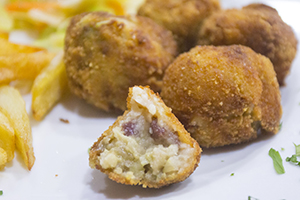 Avocado croquetas at Bar Vigo