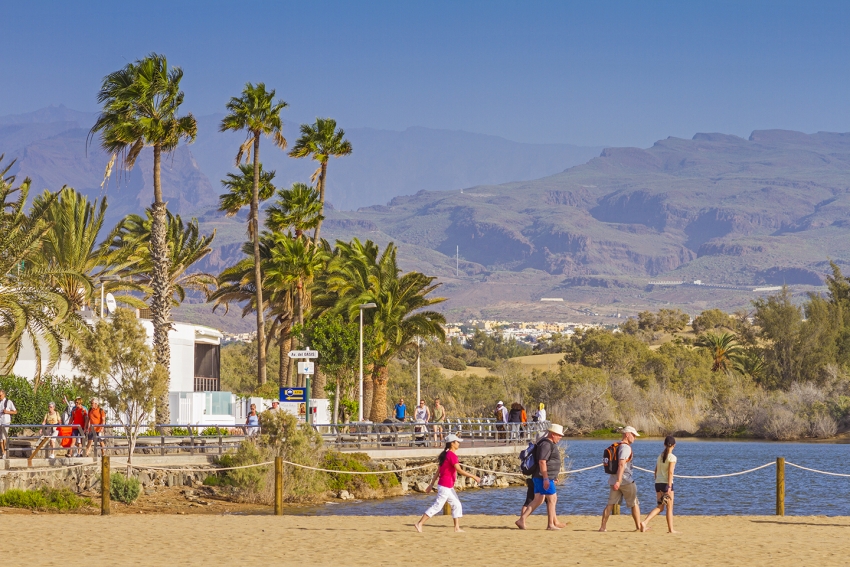 Sunny in south Gran Canaria