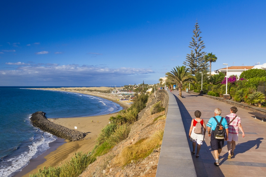 Playa del Inglés resort in Gran Canaria