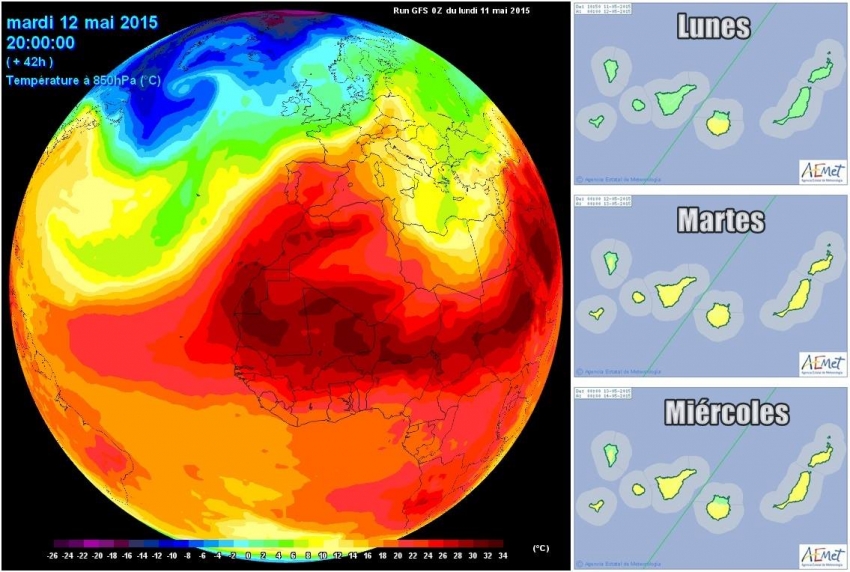 Gran Canaria&#039;s first heatwave of 2015 