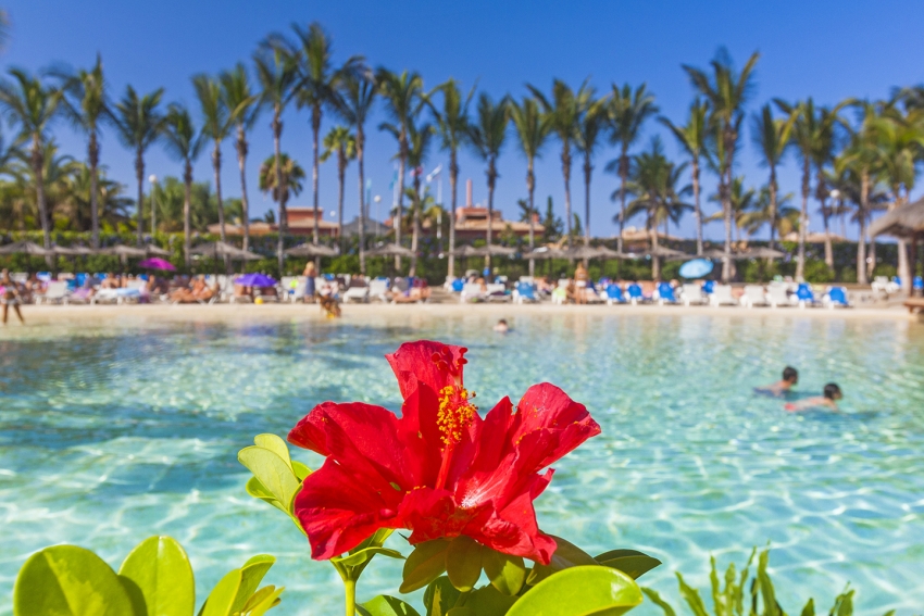 The swimming pools at the Maspalomas &amp; Tabaiba Princess Are Epic